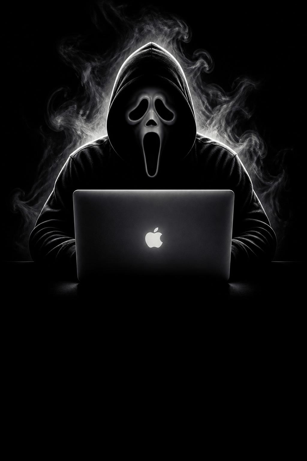 Ghostface segurando dinheiro